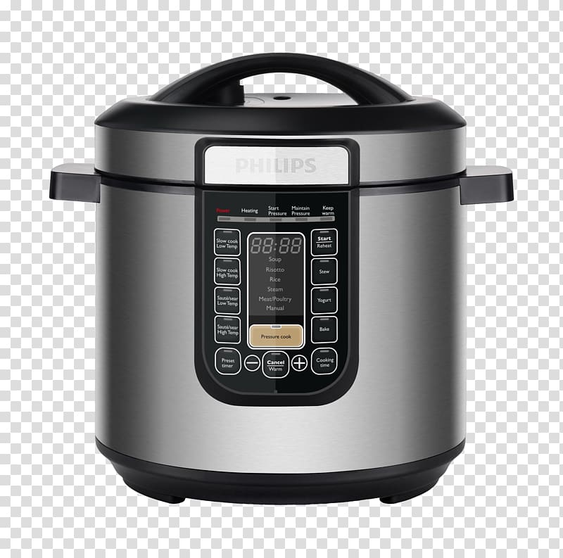 Slow Cookers Pressure cooking Philips Viva Collection HD2137 Philips Viva Collection All-in-One Cooker, cooking transparent background PNG clipart