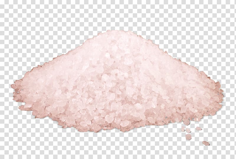 Fleur de sel Sodium chloride Pink M RTV Pink, raw materials transparent background PNG clipart