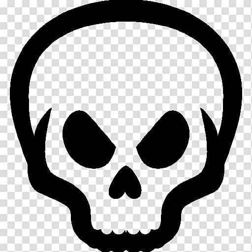 Computer Icons Skull Drawing , skull transparent background PNG clipart