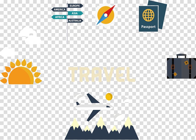 Travel Icon, Holiday travel travel abroad free material transparent background PNG clipart