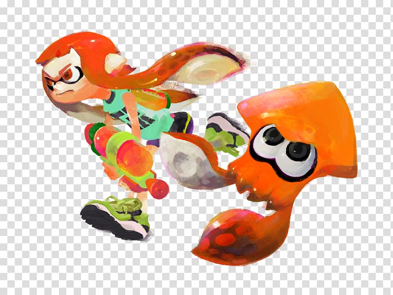 Splatoon 2 Wii U Electronic Entertainment Expo, squid transparent background PNG clipart