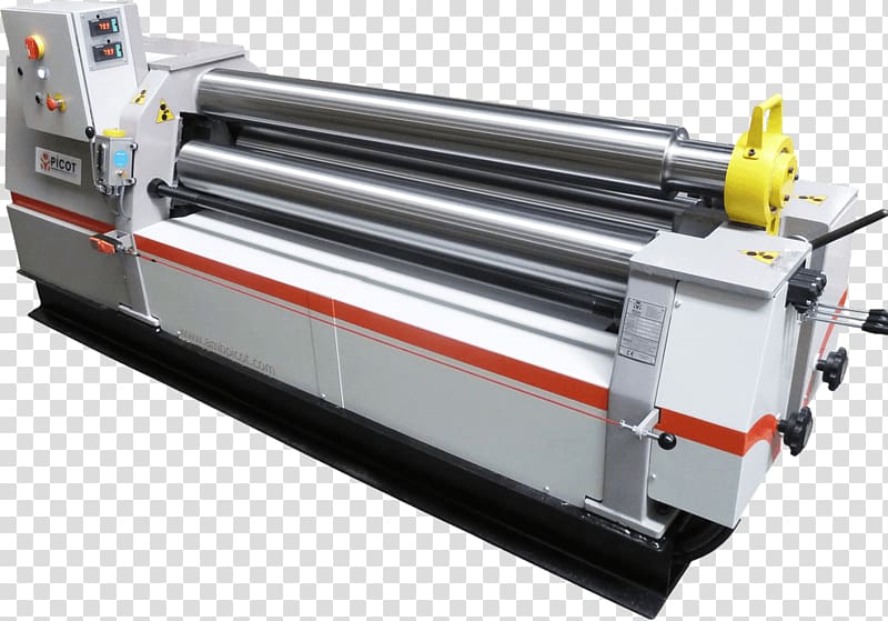 Machine tool Roll bender Bending machine, typing machine transparent background PNG clipart