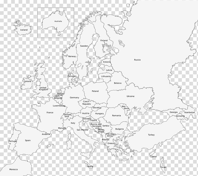 Europe World map Blank map, map transparent background PNG clipart