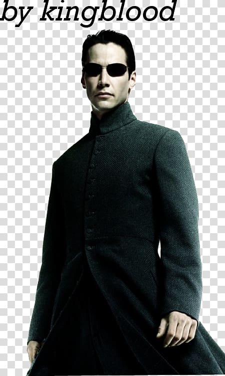 Keanu Reeves Neo The Matrix Reloaded Morpheus, others transparent background PNG clipart