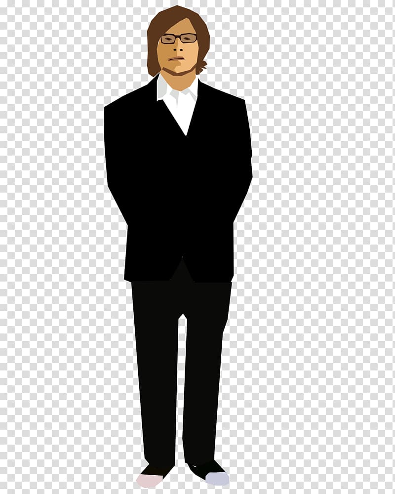 Tuxedo M. Sleeve Necktie Business executive, Selfportrait As The Allegory Of Painting transparent background PNG clipart