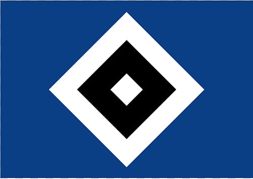 square white and black logo, Hamburg Logo transparent background PNG clipart