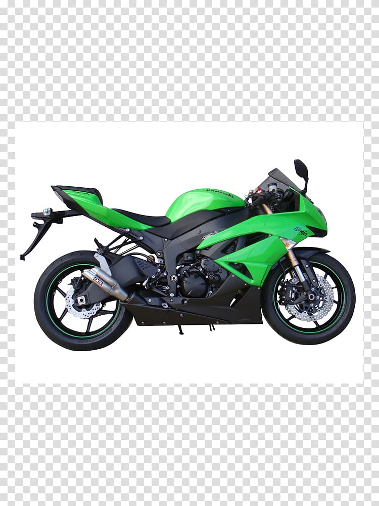 Exhaust system Ninja ZX-6R Motorcycle Kawasaki Ninja ZX-10R, motorcycle transparent background PNG clipart