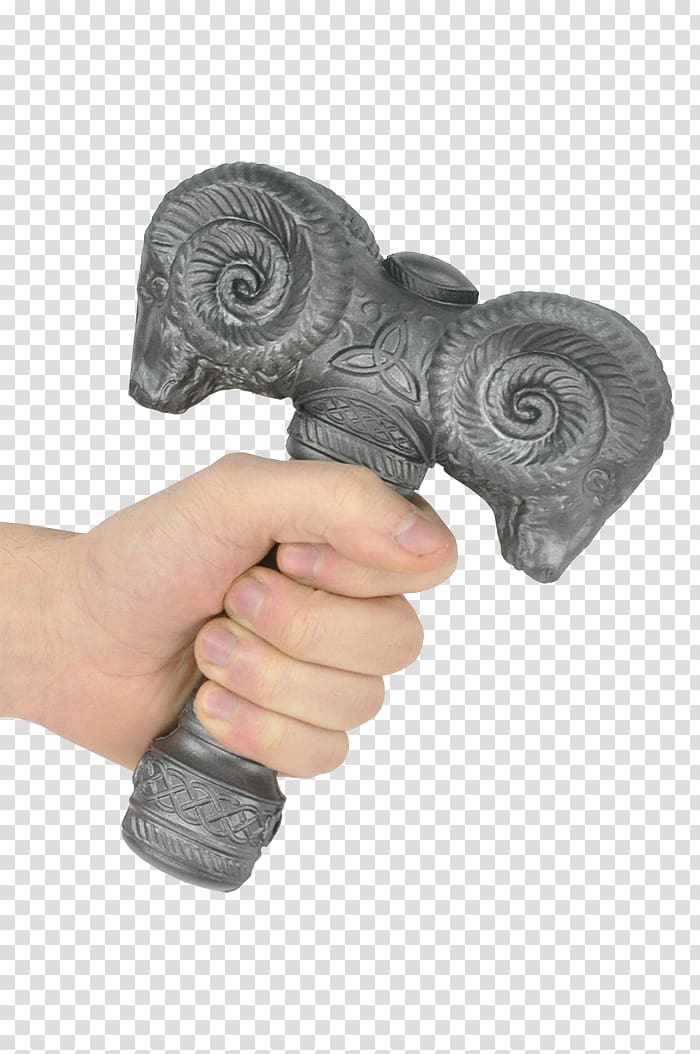 Calimacil Weapon Hammer Arma de arremesso Live action role-playing game, Hand Painted Battlefield Weapons transparent background PNG clipart