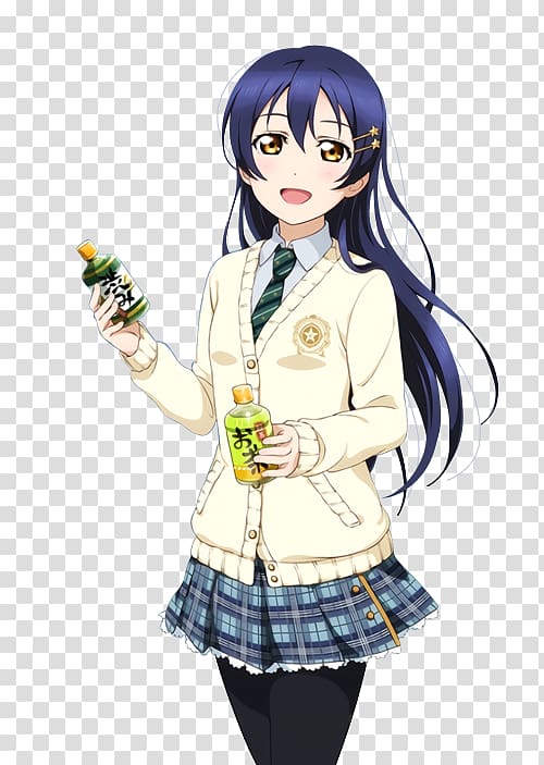 Umi Sonoda Love Live! School Idol Festival Maki Nishikino Eli Ayase Hanayo Koizumi, Anime transparent background PNG clipart