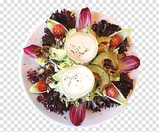 Goat cheese Salad Vegetarian cuisine Mediterranean cuisine Recipe, Menú Del Restaurante transparent background PNG clipart