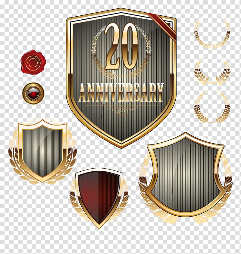 Euclidean Icon, Beautifully shield badge transparent background PNG clipart