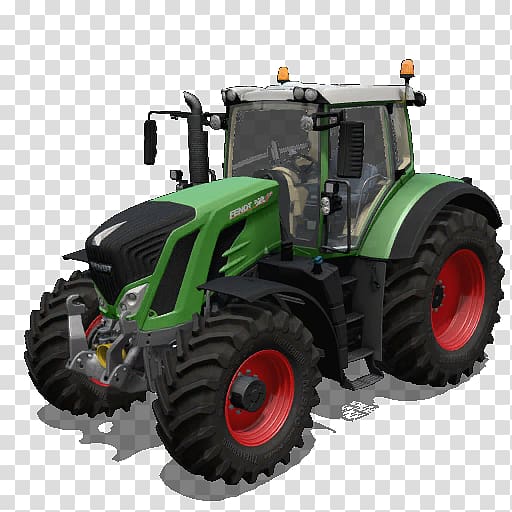 Farming Simulator 17 Tractor Fendt Bruder Mod, tractor transparent background PNG clipart