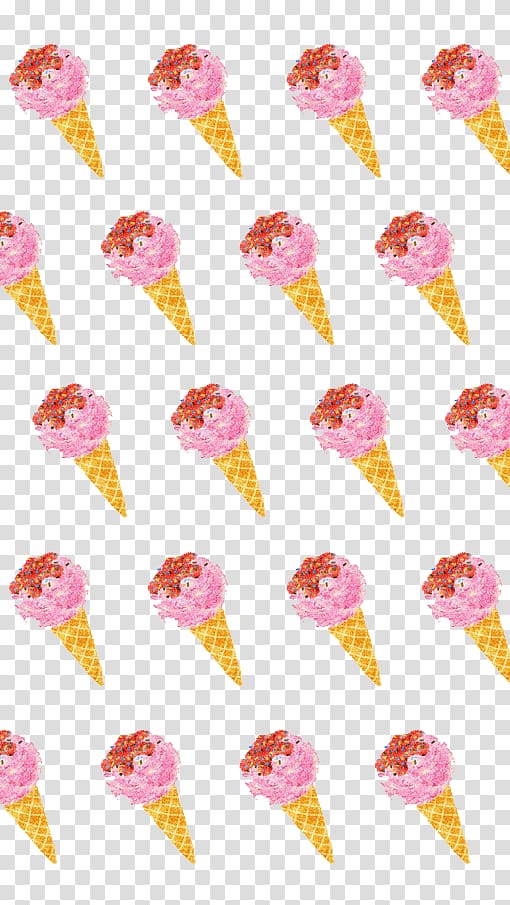 Ice cream Tencent QQ Skin , Strawberry ice cream transparent background PNG clipart