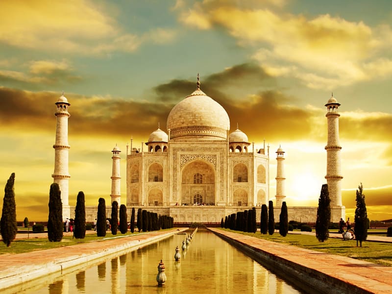 Taj Mahal Stonehenge New7Wonders of the World Desktop , India transparent background PNG clipart