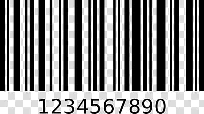Barcode transparent background PNG clipart
