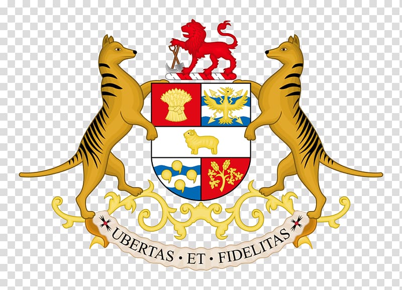 Hobart Tasmanian Tiger: Precious Little Remains Coat of arms of Australia Thylacine, tiger transparent background PNG clipart