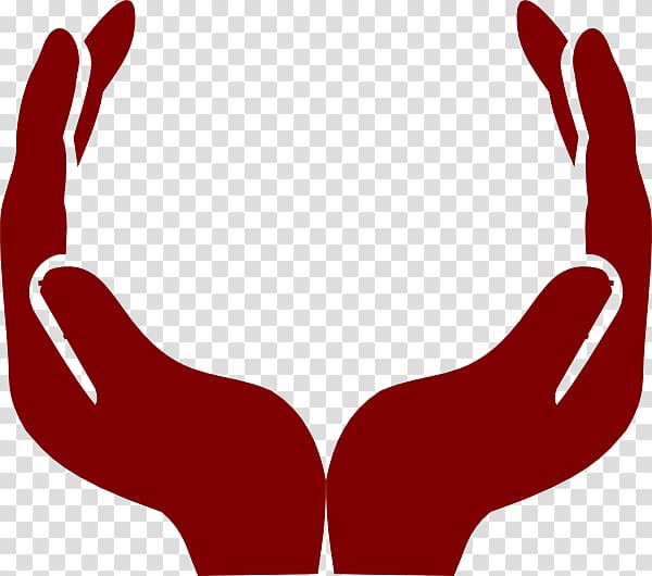 Praying Hands God Prayer Deity , Red Hands transparent background PNG clipart