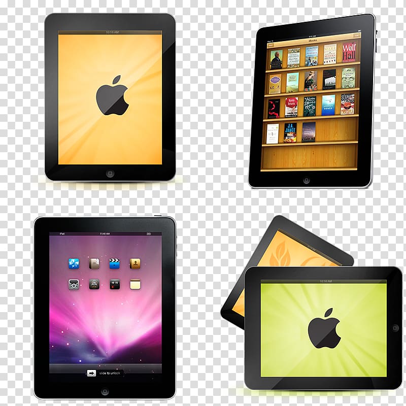 iPad 2 E-reader Amazon Kindle Icon, Apple iPad transparent background PNG clipart