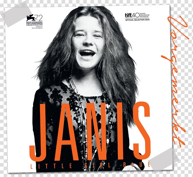 Janis: Little Girl Blue Janis Joplin Documentary film, Janis Joplin transparent background PNG clipart