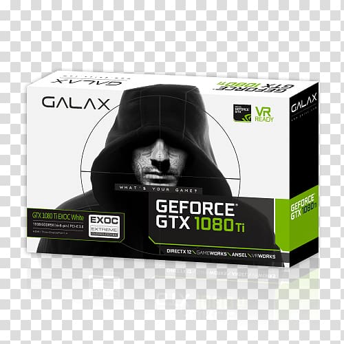 Graphics Cards & Video Adapters NVIDIA GeForce GTX 1070 Ti GALAXY Technology GDDR5 SDRAM, Galax transparent background PNG clipart