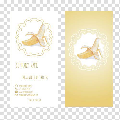 Wedding invitation Paper, banana transparent background PNG clipart