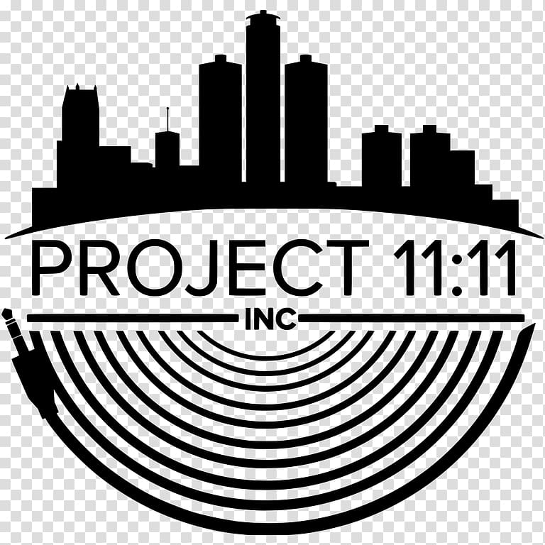 Detroit Institute of Arts Skyline Silhouette Logo, Silhouette transparent background PNG clipart