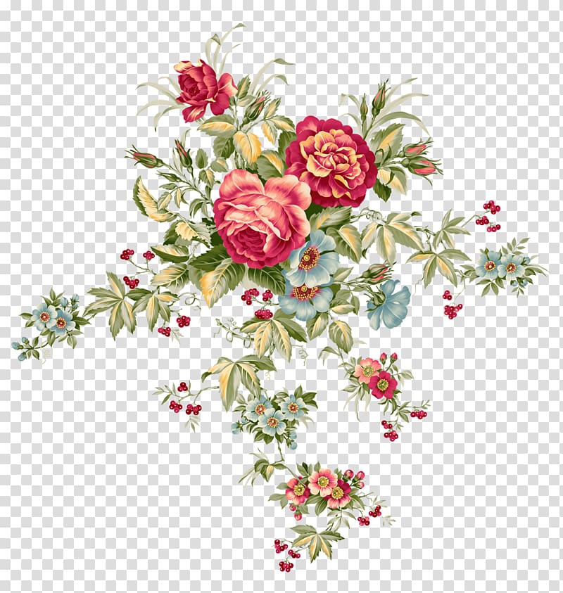Flower bouquet Floral design , Flowers, pink roses and blue daisies transparent background PNG clipart