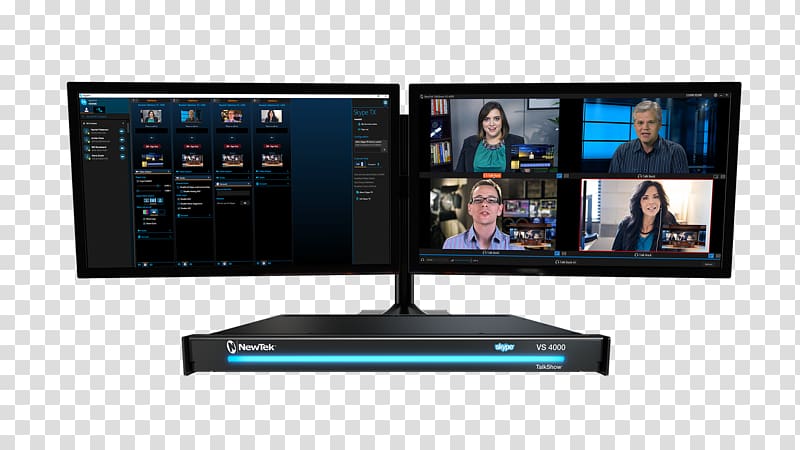 NewTek Chat show Serial digital interface Television Network Device Interface, live broadcast transparent background PNG clipart