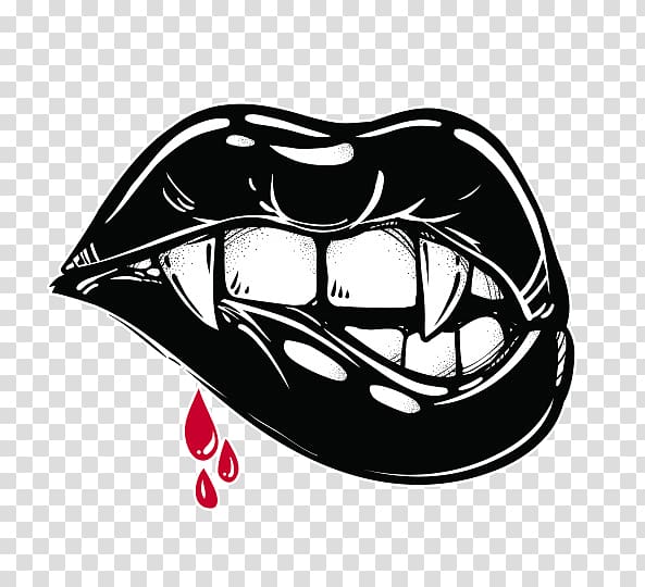 Tattoo Flash Lip Drawing, Flash transparent background PNG clipart