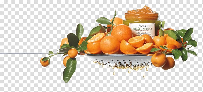 Vitamin C Mask Face Skin, nectar transparent background PNG clipart