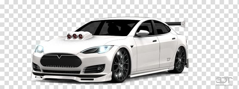 Mid-size car Tire Motor vehicle Automotive design, Tesla model 3 transparent background PNG clipart