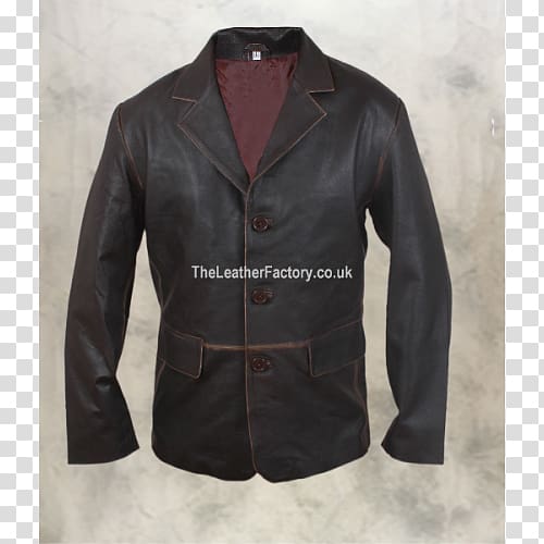 Leather jacket Blazer Single-breasted, blazer transparent background PNG clipart