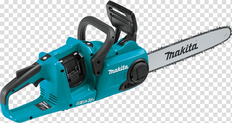 Makita Battery Chainsaw Makita Battery Chainsaw Cordless Tool, Saw Chain transparent background PNG clipart