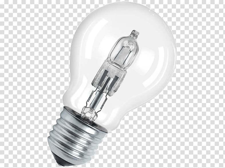 Incandescent light bulb Halogen lamp Osram LED lamp, light transparent background PNG clipart