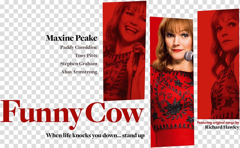 Maxine Peake Funny Cow Film poster Film poster, actor transparent background PNG clipart