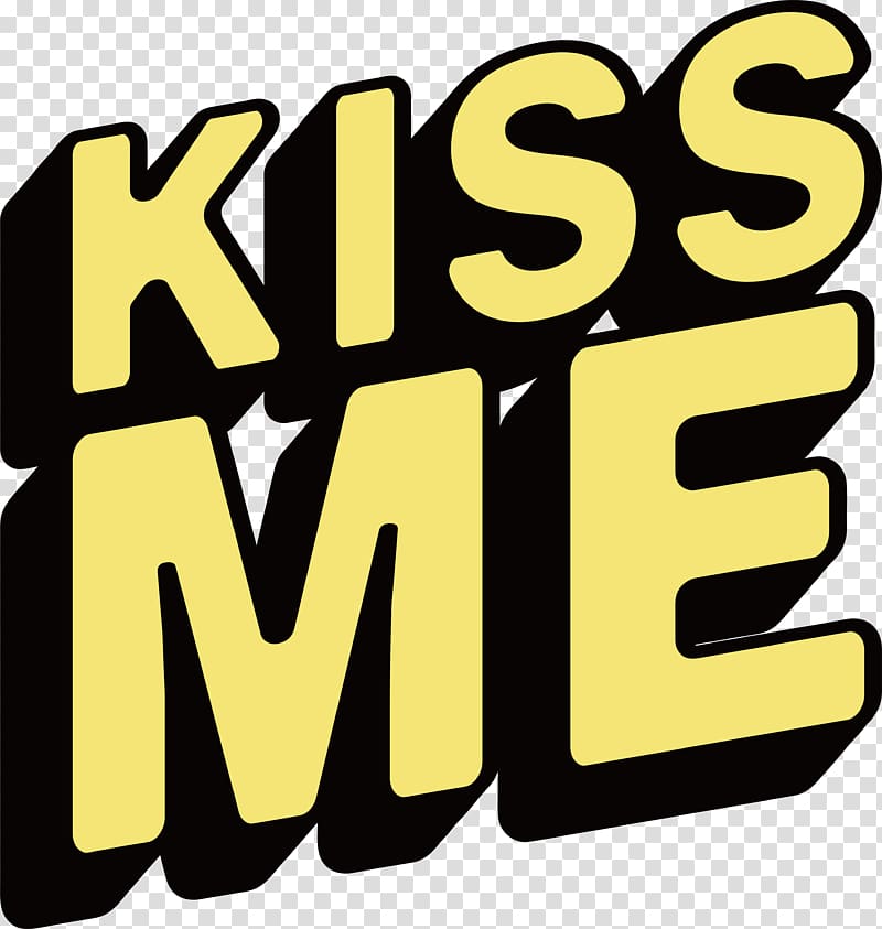 Kiss Animation Icon, English kiss me transparent background PNG clipart