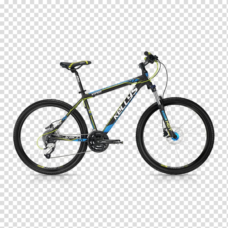 Mountain bike Kellys Bicycle Disc brake Groupset, Bicycle transparent background PNG clipart