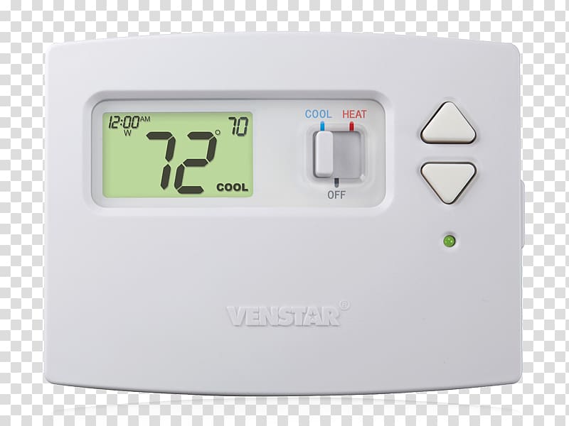 Programmable thermostat, design transparent background PNG clipart