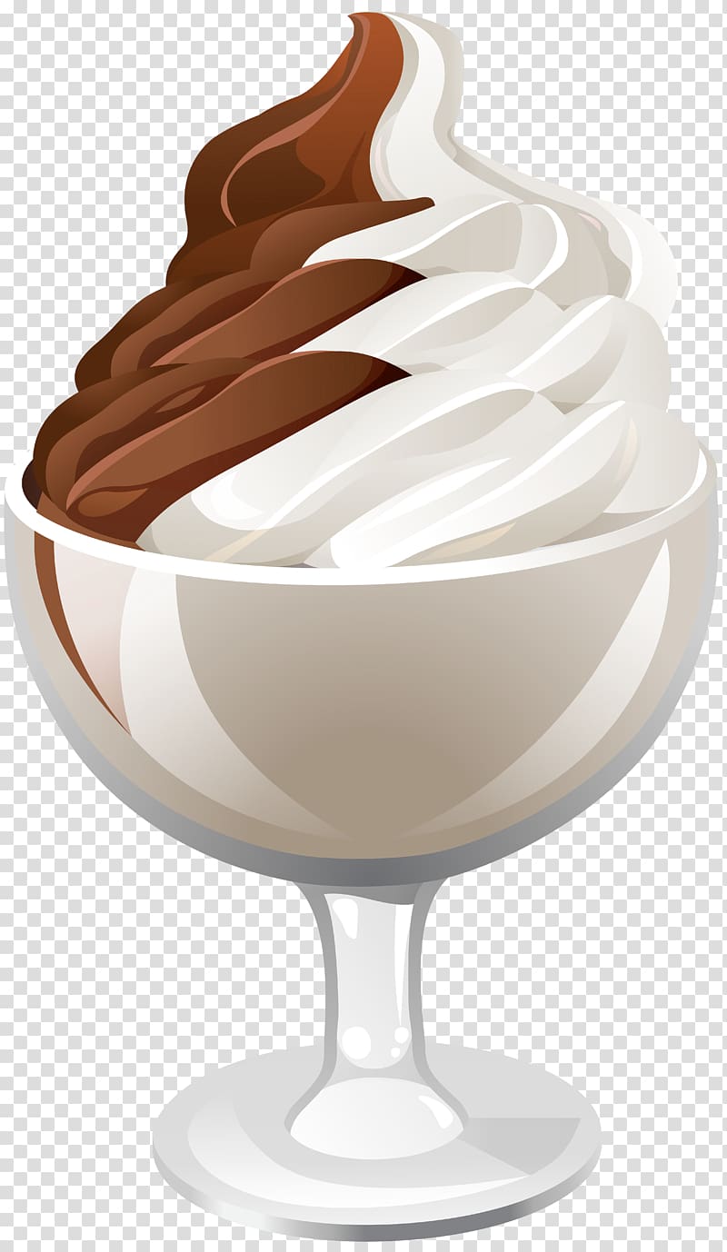 Ice Cream Cones Coffee Sundae, ice cream transparent background PNG clipart