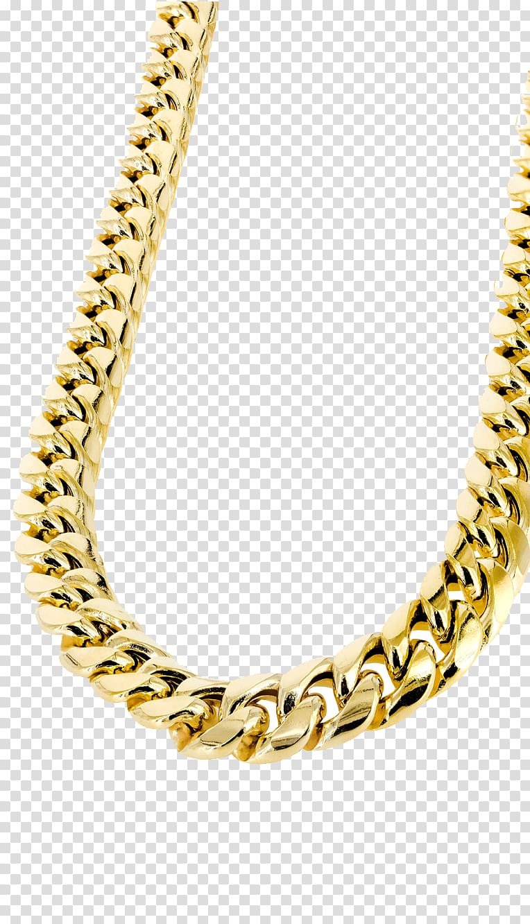 Jewellery chain Colored gold Necklace, gold transparent background PNG clipart