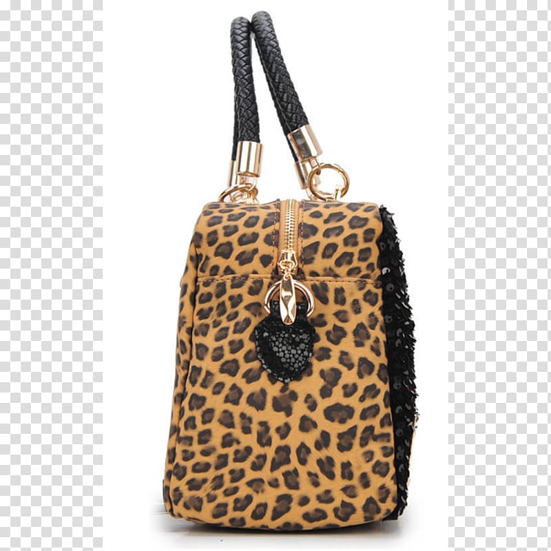 Leopard Tote bag Fashion Tokopedia, cloth bag transparent background PNG clipart