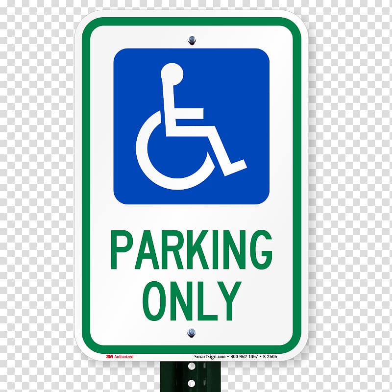 Disabled parking permit Disability ADA Signs Accessibility, Parking sign transparent background PNG clipart