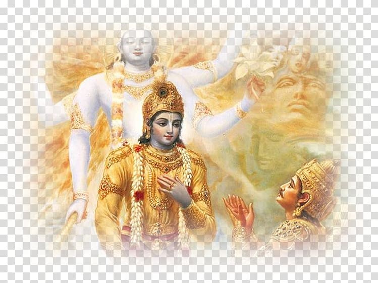 Bhagavad Gita Krishna Bhagavata Purana Arjuna Bhagavad-Gītā As It Is, krishna transparent background PNG clipart