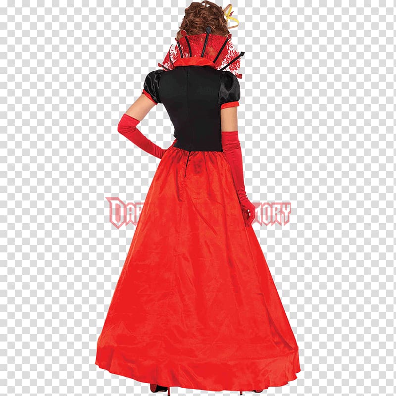 Women\'s Deluxe Queen of Hearts Costume Red Queen Women\'s Deluxe Queen of Hearts Costume Woman\'s Elegant Queen of Hearts Costume, queen of hearts costume accessories transparent background PNG clipart