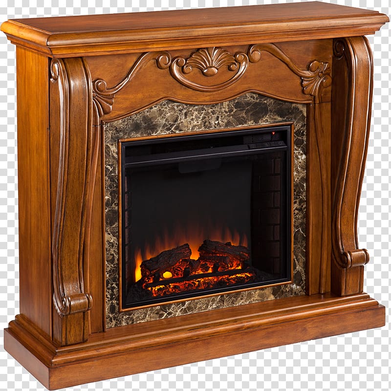 Electric fireplace Fireplace insert Infrared Fireplace mantel, chimney transparent background PNG clipart