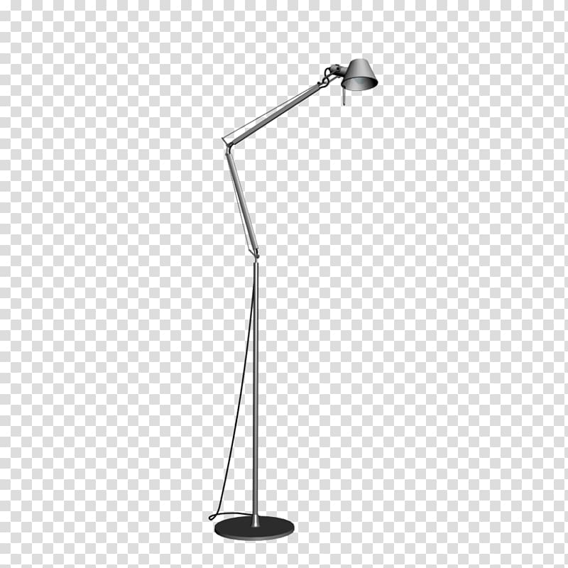 Tolomeo desk lamp Artemide Light fixture Interior Design Services Furniture, 3d Floor transparent background PNG clipart