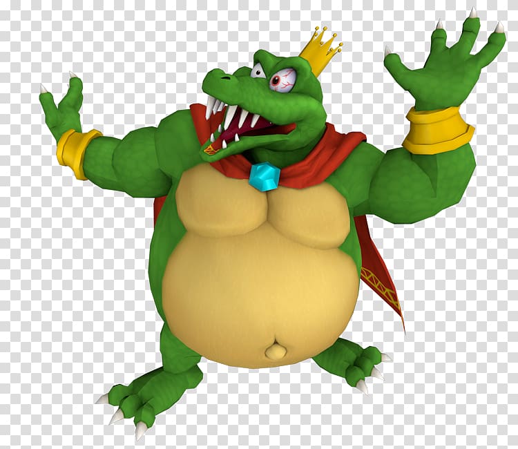 Super Smash Bros. Brawl King K. Rool Wii Video game Tree frog, King K Rool transparent background PNG clipart