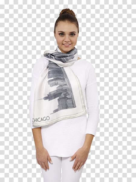 T-shirt Scarf Hoodie Sleeve Silk, Purple Scarf transparent background PNG clipart