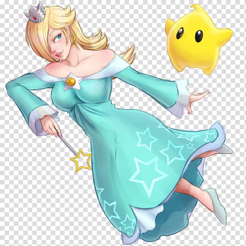 Rosalina Mario Strikers Charged Fan art , mario transparent background PNG clipart
