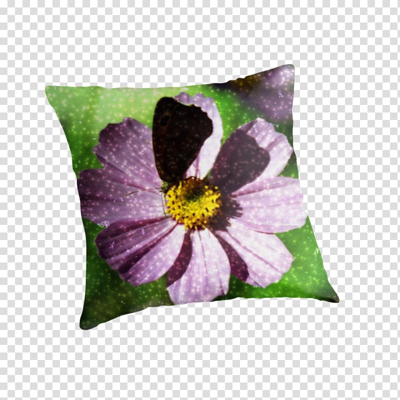 Throw Pillows Cushion Violet Purple, butterfly aestheticism transparent background PNG clipart